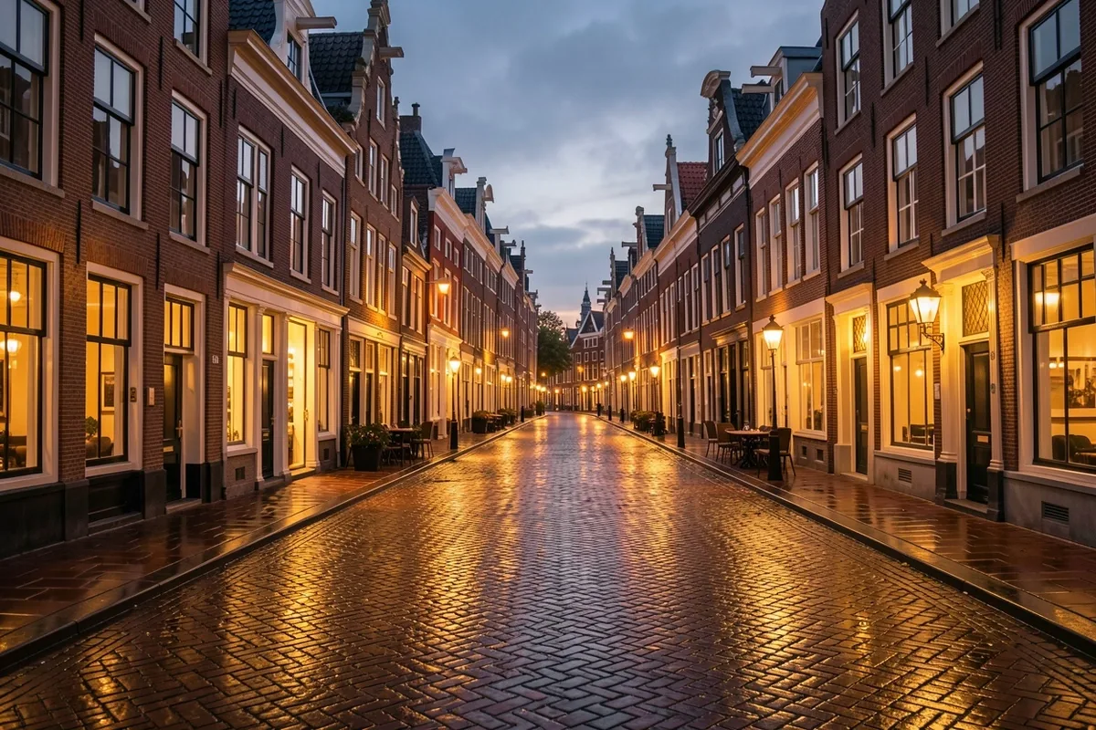 Den Haag Noordeinde omgeving